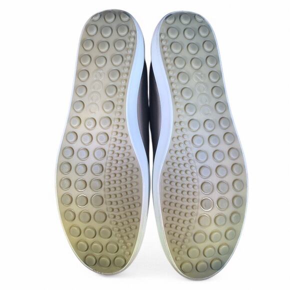 ECCO Soft 7- Women’s Leather Sneaker-Size US 9-Silver - Picture 5 of 7